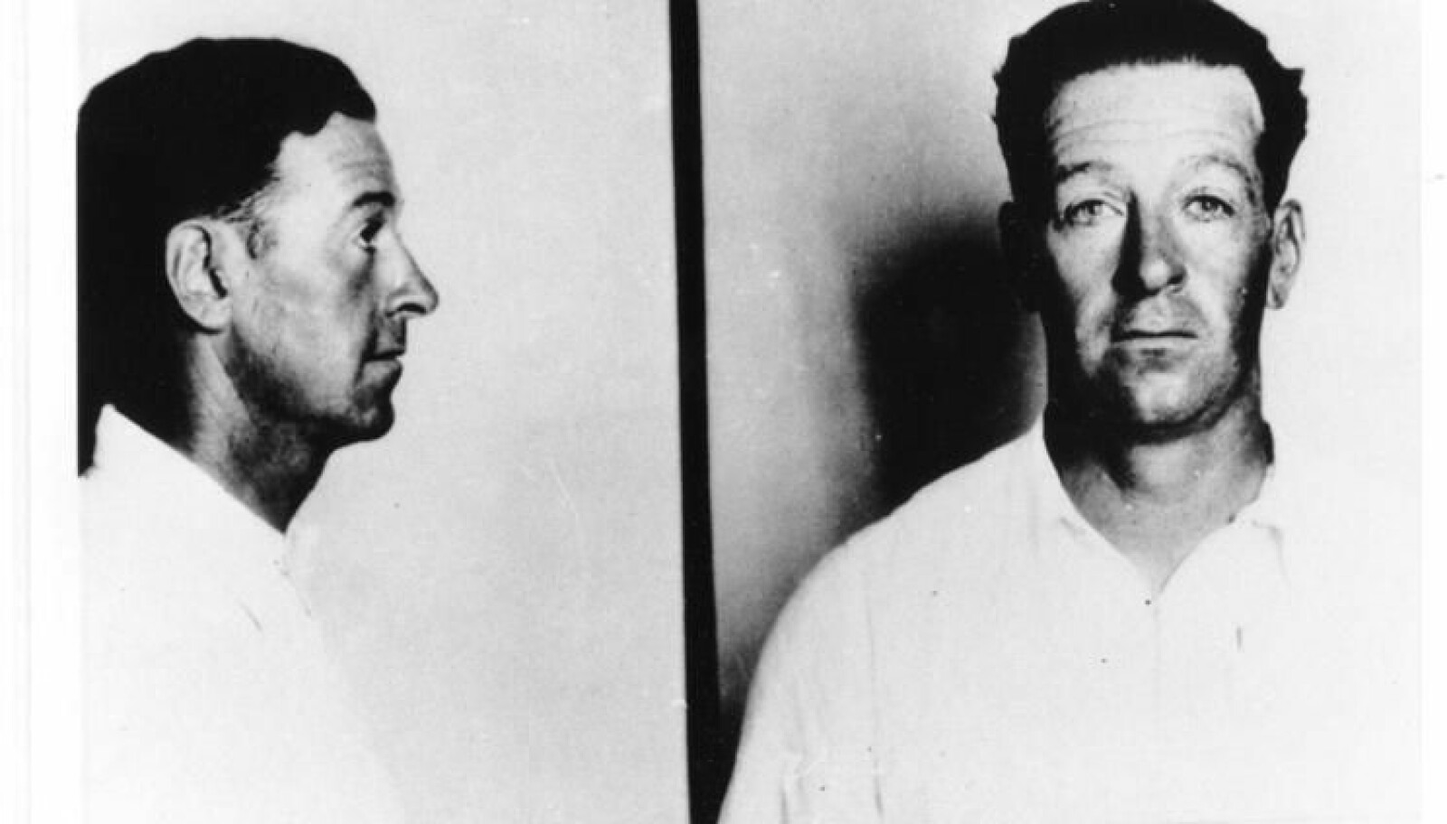 NUMMER 1: Ransmannen Thomas J. Holden sto øverst på den første FBI 10 Most Wanted Fugitives-list publisert den 14. mars 1950.