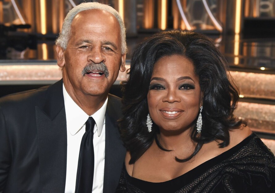 FORELSKET: Til tross for sine mange år sammen er Oprah Winfrey og Stedman Graham fortsatt like forelsket den dag i dag.