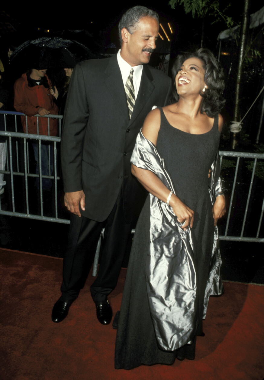 LANGVARIG: Oprah og kjæresten Stedman har vært et par i over 30 år, og den tidligere talkshowdronningen er veldig glad for at de aldri har giftet seg.