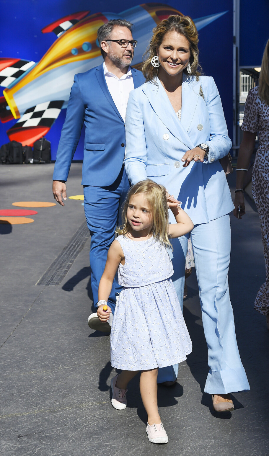 <b>FEIRET CHILDHOOD:</b>Prinsesse Leonore var med mamma prinsesse Madeleine under Childhood-dagen på Gröna Lund i Stockholm<br>i 2018.