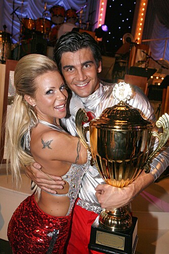 <b>TIL TOPPS:</b> Sammen med dansepartneren Tom-Erik Nilsen gikk Lene Alexandra til topps i «Skal vi danse» i 2008.