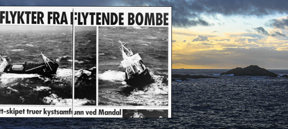 Faren er over, sa sprengstoffekspertene. Så smalt det.