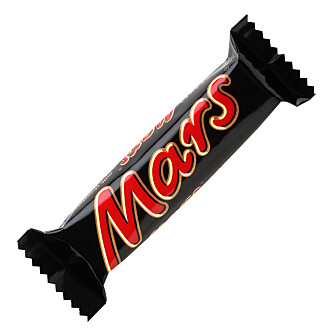 SIGNAL: Den britiske agenten brukte en Mars-sjokolade for å signalisere til dobbeltagenten.