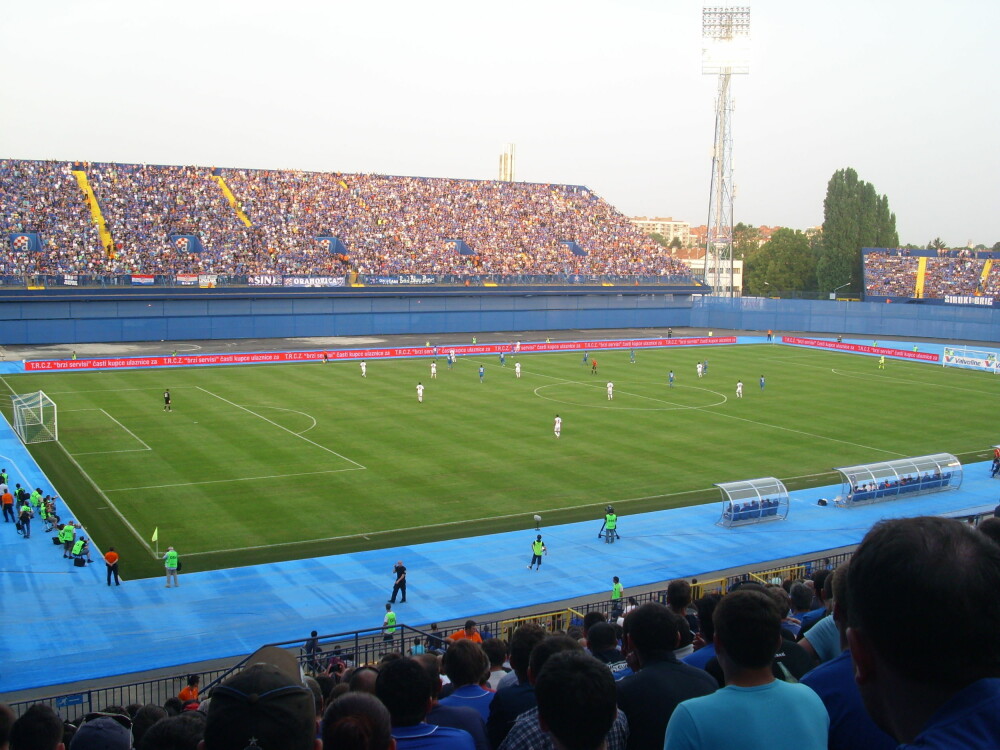 <b>ARNESTED:</b> Maksimir stadion var åstedet for fotball­kampen som aldri ble ferdig­spilt, men som blir regnet som starten på krigen i Jugoslavia. 13. mai 1990 møttes hjemme­laget Dynamo Zagreb og Røde Stjerne Beograd.