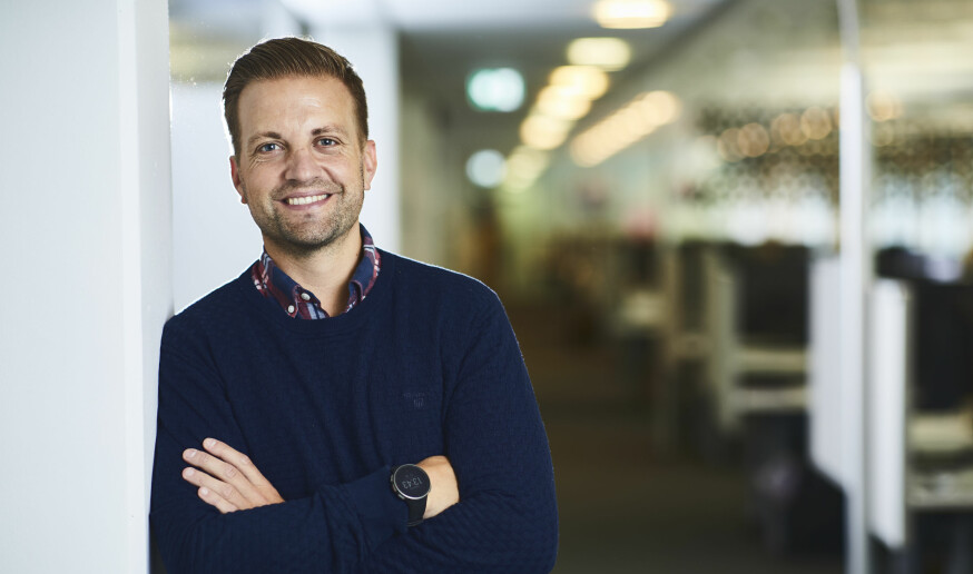 Andreas Bibow Handeland, kommunikasjonsrådgiver i forsikringsselskapet If.