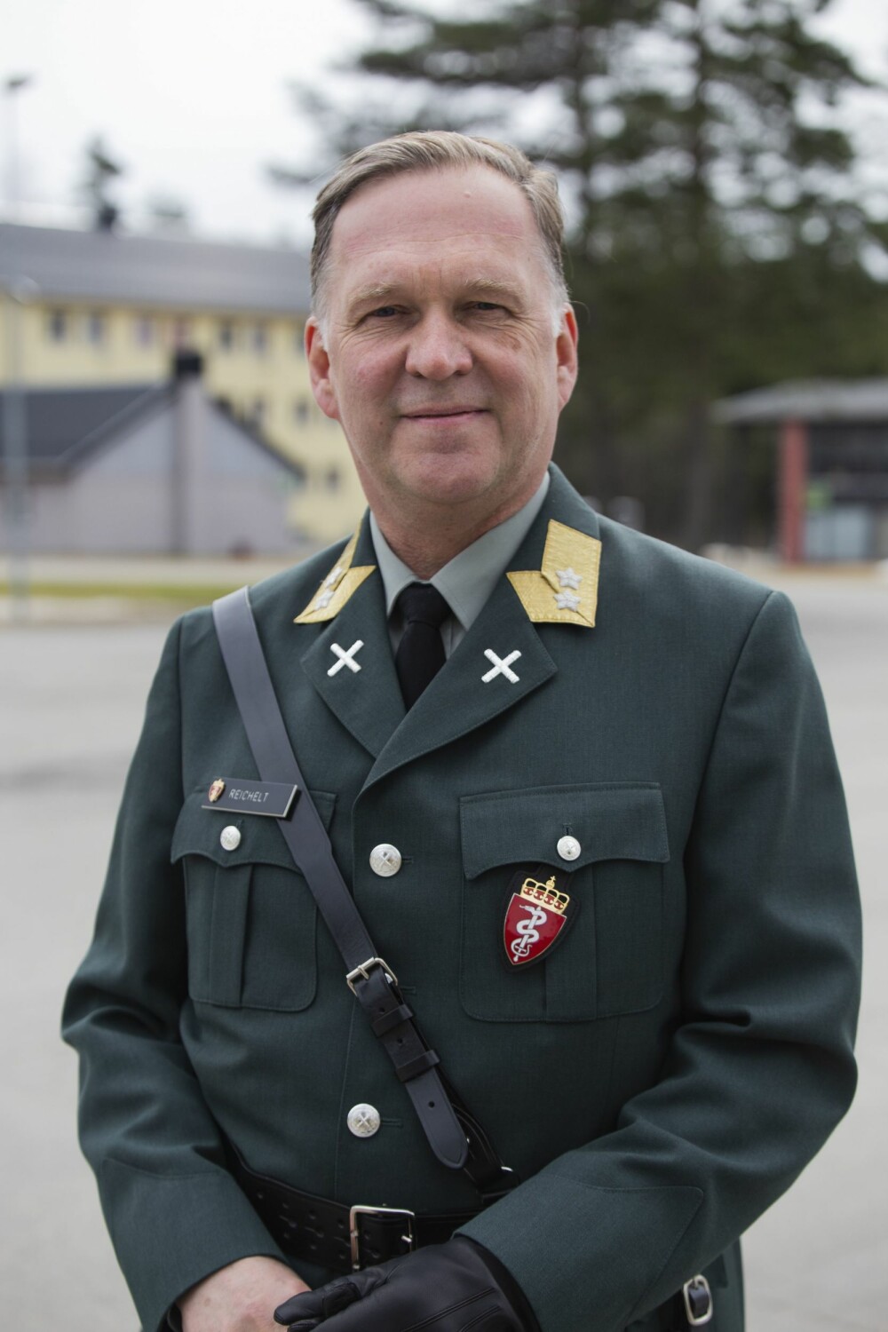 <b>STILLER OPP:</b> Generalmajor Jon Gerhard Reichelt.