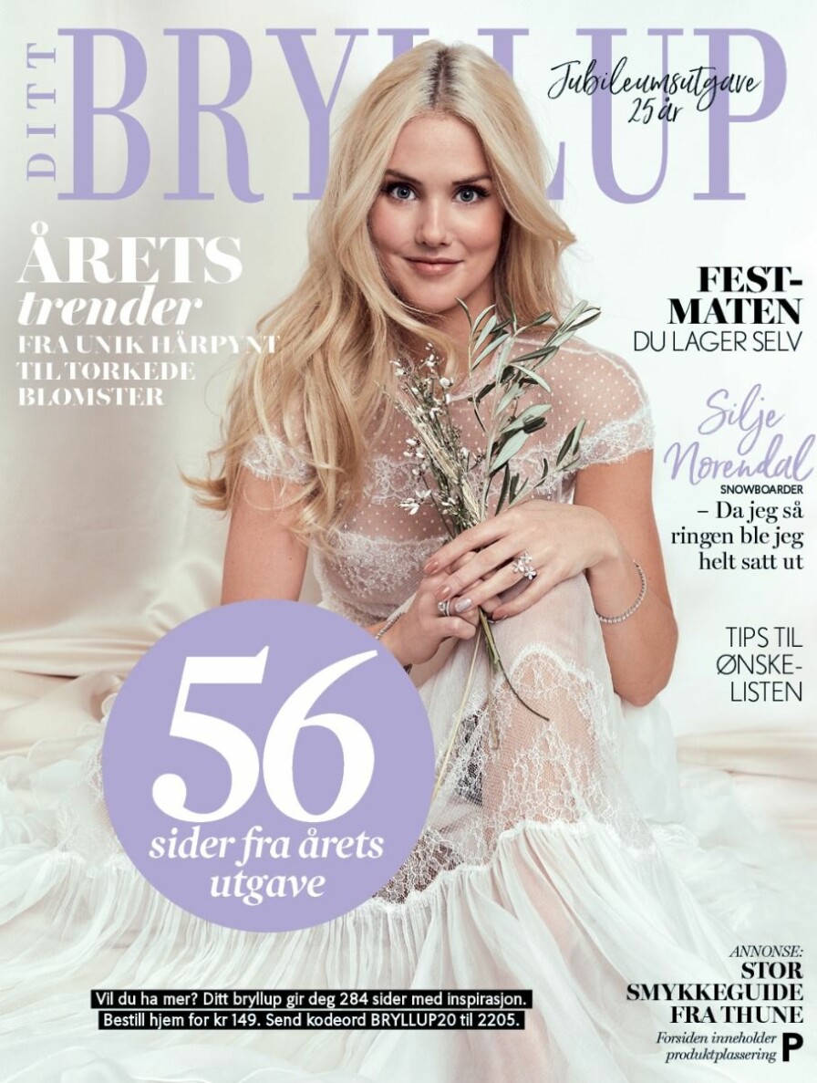 <b>Ekstra magasin:</b> Få 56 sider fra årets utgave av Ditt Bryllup.
