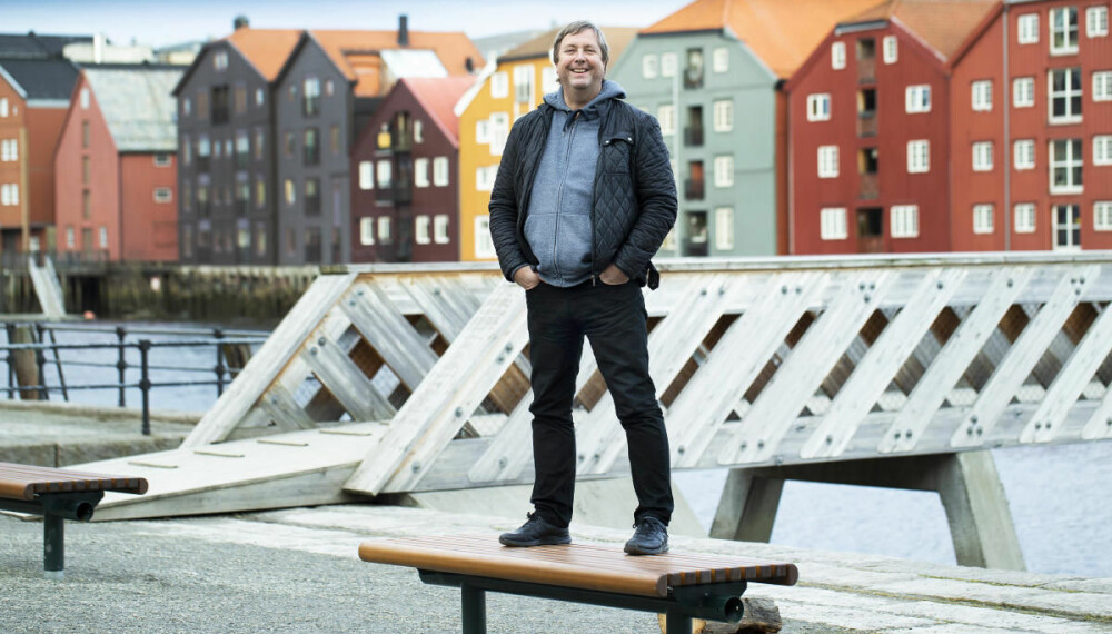 INNFLYTTER: – Jeg stortrives i Trondheim, men er stolt av å komme fra Frøya, forteller Tore Strømøy til Her og Nå.
