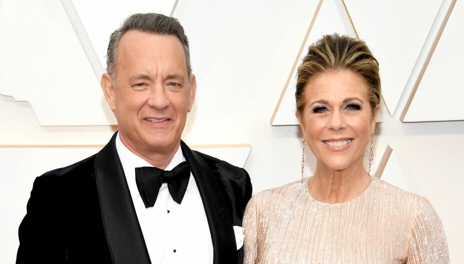 HAR TESTET POSITIVT: Skuespillerparet Tom Hanks og Rita Wilson har begge testet postivt for koronaviruset og har valgt å være åpne om det i sosiale medier.