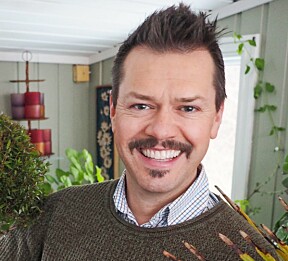 Espen Skarphagen er blomsterdekoratør og driver hagenettstedet skarpihagen.no