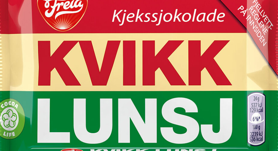 <b>TURSJOKOLADEN: </b>For mange er Kvikk Lunsj selve tursjokoladen. Vi har testet denne og 19 andre tursjokolader.