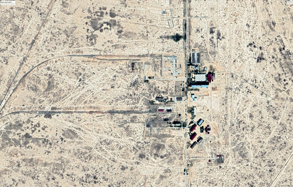 GJEMT BORT I ØRKENEN: Jaslyk-fengselet ble bygget så sent som i 1999, men behandlingen fangene ble utsatt for, blant annet koking, minner mest av alt om den mørkeste middelalder. Journalisten Muhammed Bekjan var blant fangene.