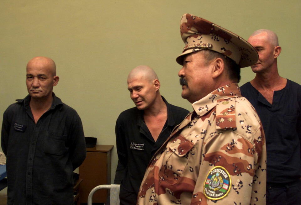 NÅDELØS: Oberst Alikhaidar Kolumbetov var sjef i Jaslyk-fengselet. Ifølge anslag fra Human Rights Watch, satt 6000 mennesker i fengsel i Usbekistan av politiske og religiøse grunner.