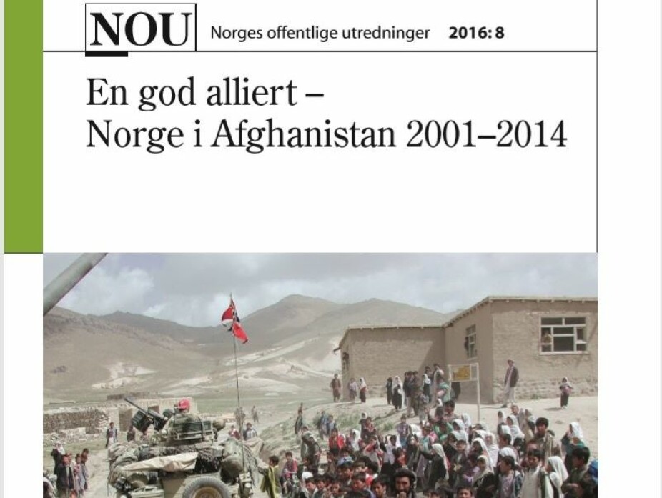 <b>UTREDNING:</b> Afghanistan-utvalget fant mange kritikk-punkter og liten effekt av norsk bistand i Afghanistan <br/>i årene 2001-2014.