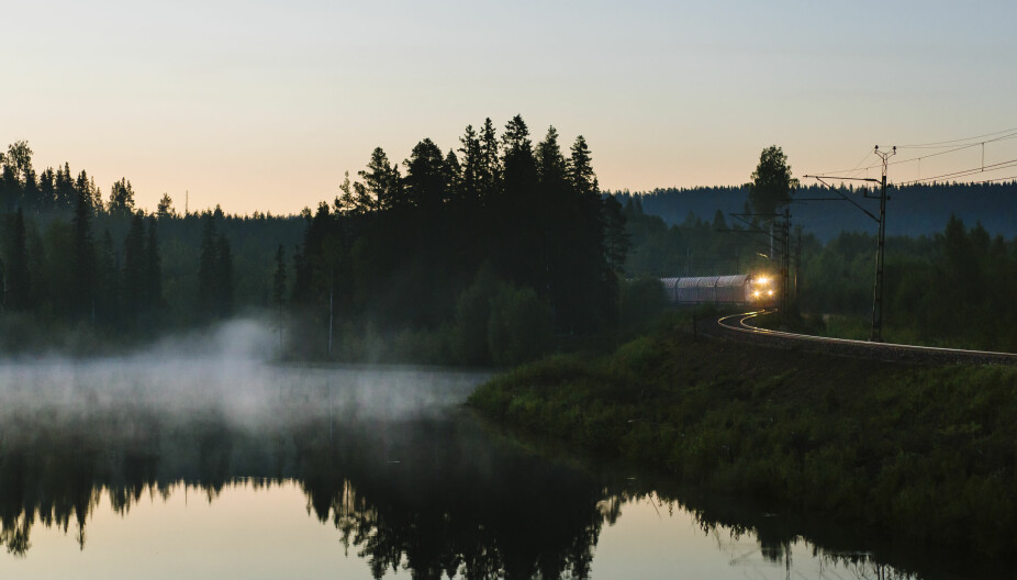 MØTEPLASS: Hvor vil togene fra henholdsvisStavanger og Oslo møte hverandre?