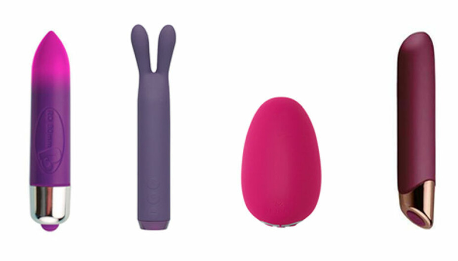 KLITORISSTIMULATOR: Et utvalg vibratorer som først og fremst er laget for å stimulere klitoris, trekkes frem av sexleketøyekspertene som gode førstegangskjp.