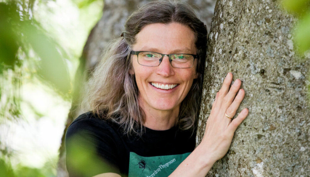 INSEKT-EKSPERT: Anna Sverdrup-Thygeson er professor i bevaringsbiologi, forsker og underviser i naturforvaltning, insektøkologi og skogens biomangfold.