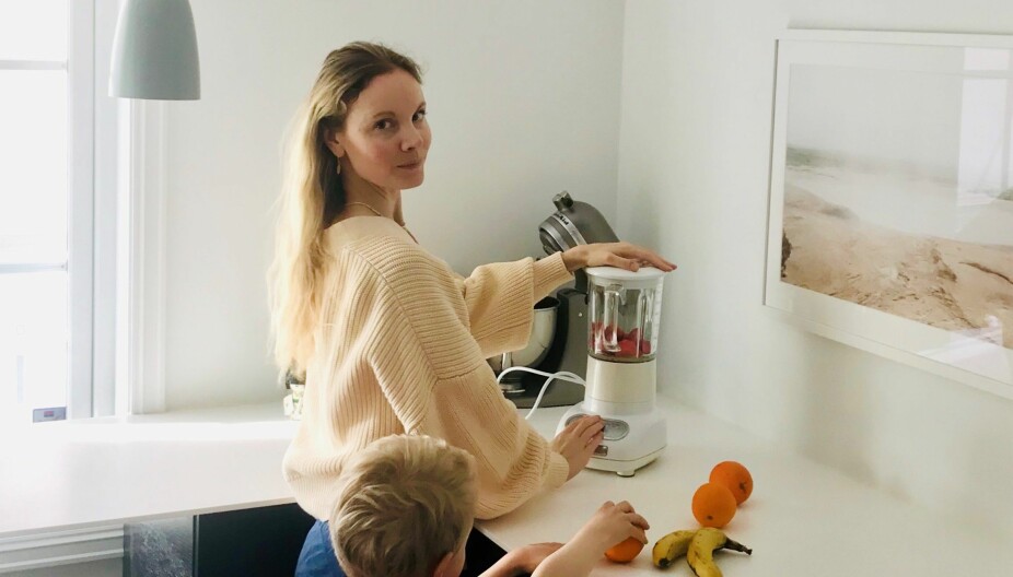 SMÅBARNSMAMMA:Erle S. Braavold-Johansenhar to barn i barnehage - og har gode tips til raske matpakker for travle morgener.