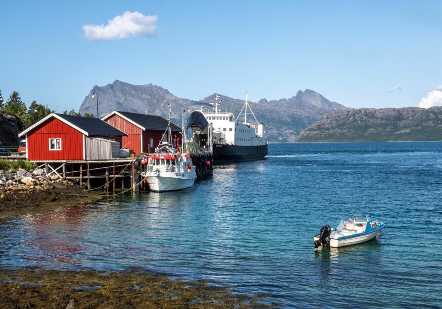 <b>MANGE FERGER:</b> Helgelandskysten betyr ferger. Mange ferger! Men de fleste strekningene er korte.