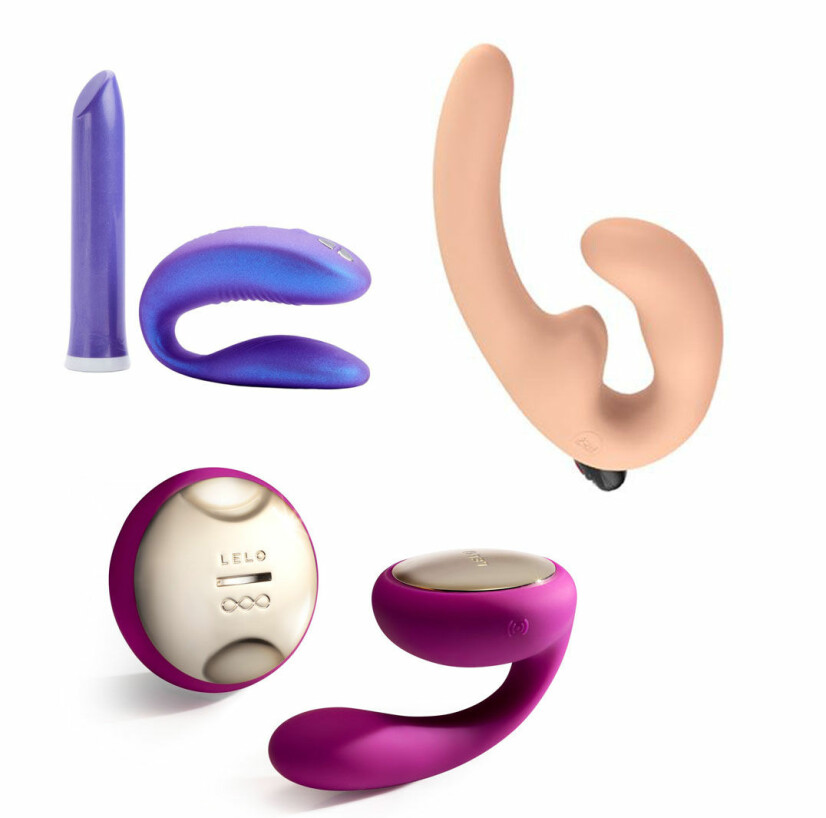 FOR PAR: Ulike sexleketøy for par som skal gi begge parter stimuli på samme tid.