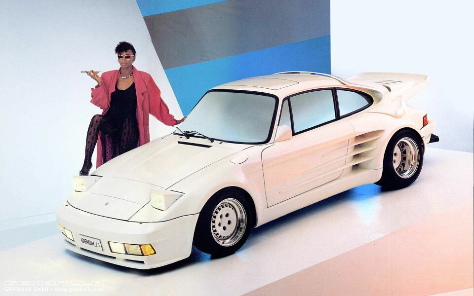 SYNLIG: Uwe Gemballa bygget seg opp et renommé som den beste Porsche-tuneren. Stylingen gikk heller ikke upåaktet hen.