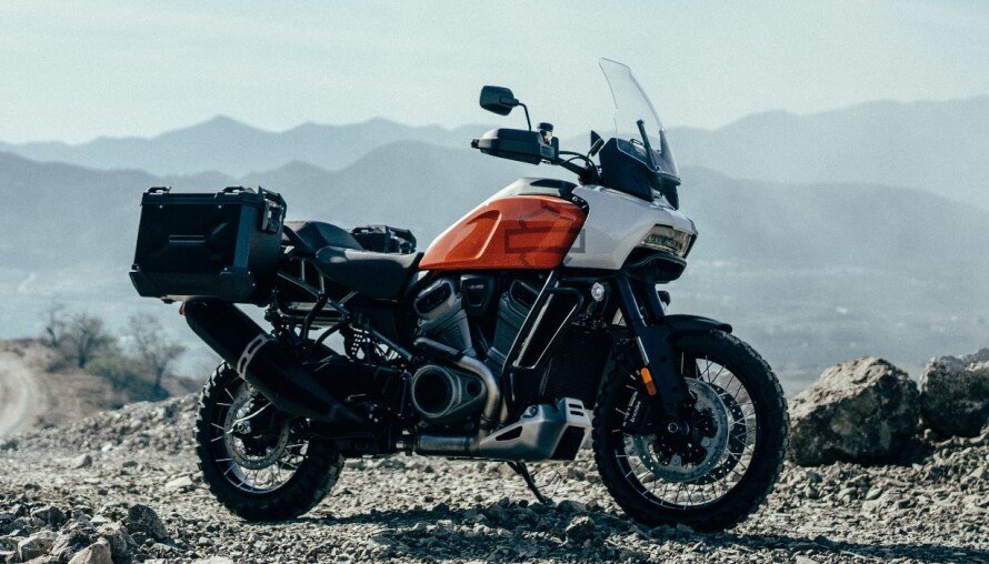 HARLEY: Det er knyttet store forventninger til Harley-Davidsons første adventure-motorsykkel. Foreløpig er det uklart når den kommer på markedet.