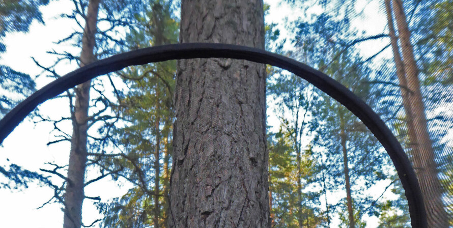 MYGGNETT: Skal du sove ute i en hengekøye, bør du sørger for å skaffe deg en med integrert myggnett - eller finne en løsning slik at du kan sove uten å bli forstyrret av mygg og andre insekter.