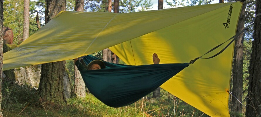 ROMSLIG OG SOLID: SeaToSummit Pro Hammock Double Cirdan er en romslig og solid hengekøye.