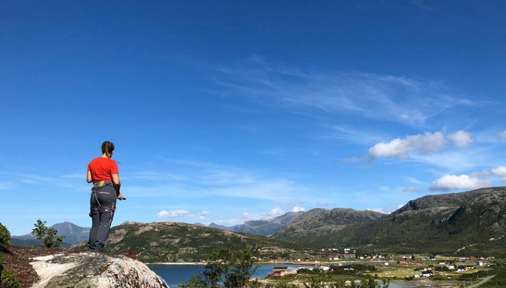 SOMMARØY: Utsikt på Sommarøy.