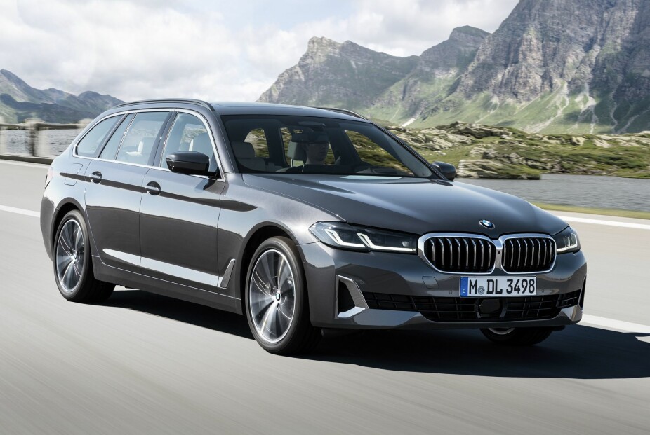 <b>LADBAR:</b> Mens vi venter på flere helt elektriske biler fra BMW, så kommer denne godbiten for nordmenn: BMW 5-serie Touring som plug in-hybrid.