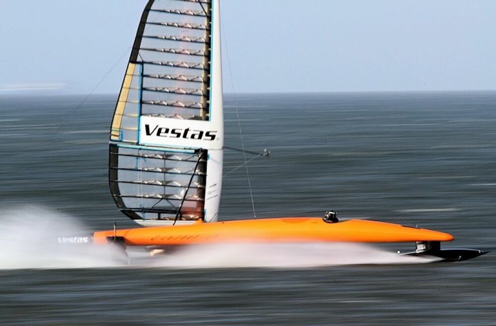 <b>SEIL­RAKETT:</b> Vestas Sail Rocket 2