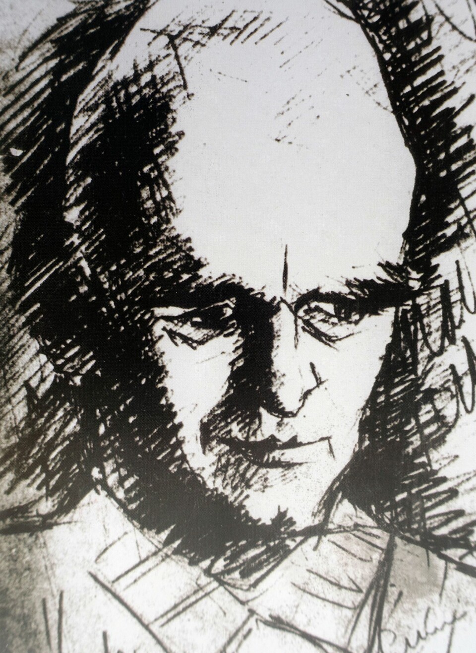 TEGNET I LEIREN: Witold Pilecki slik medfangen Stanislaw Gutkiewicz så ham i 1942.