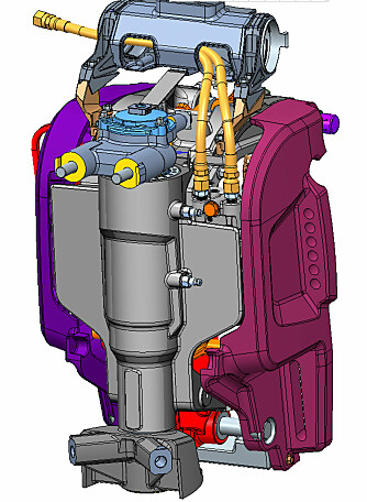 <b>STYRING:</b> Motorene kan leveres med ulik type styring. Alt er integrert i motorinstallasjonen og inntrykket blir ryddig. 