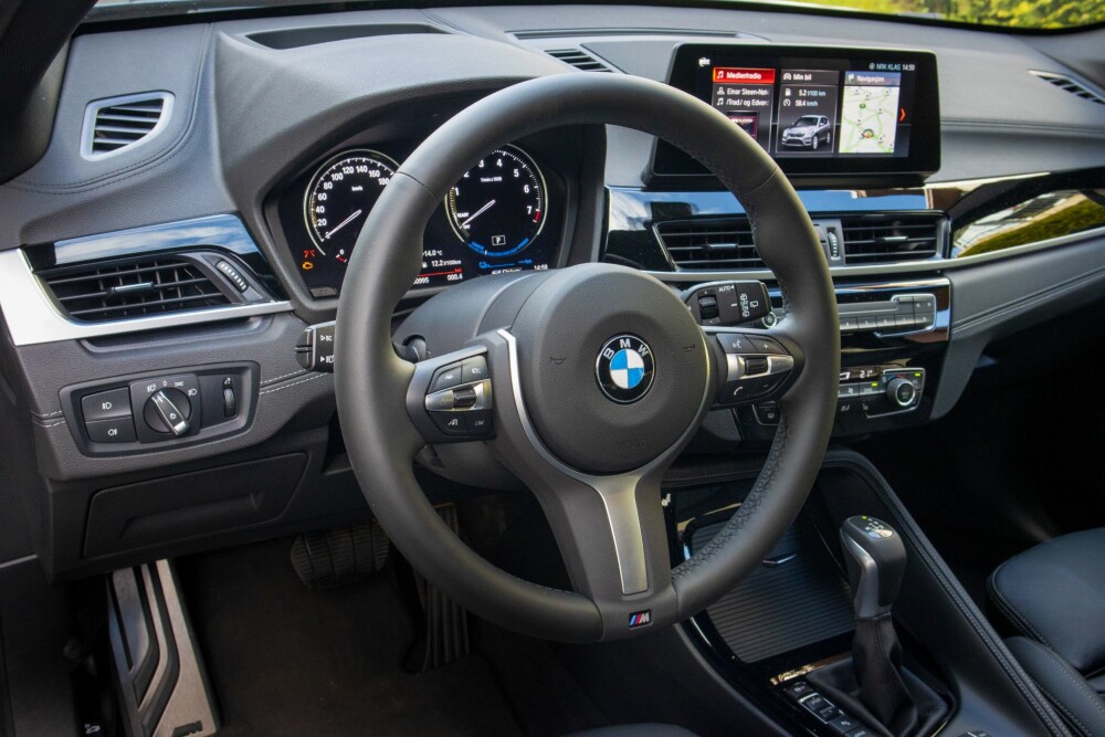 <b>STILIG:</b> Facelift og ekstrautstyr gir BMW et overtak på moderne interiørdesign.