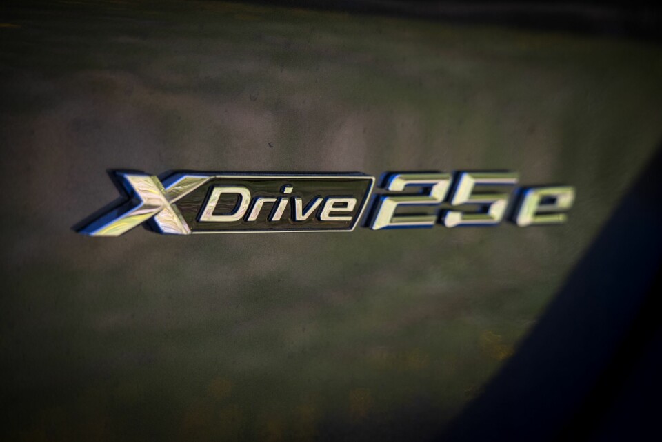 EL-UTGAVEN: Elmotoren driver bakhjulene, det blir erfaringsmessig ikke helt det samme som den permanente xDrive-varianten.