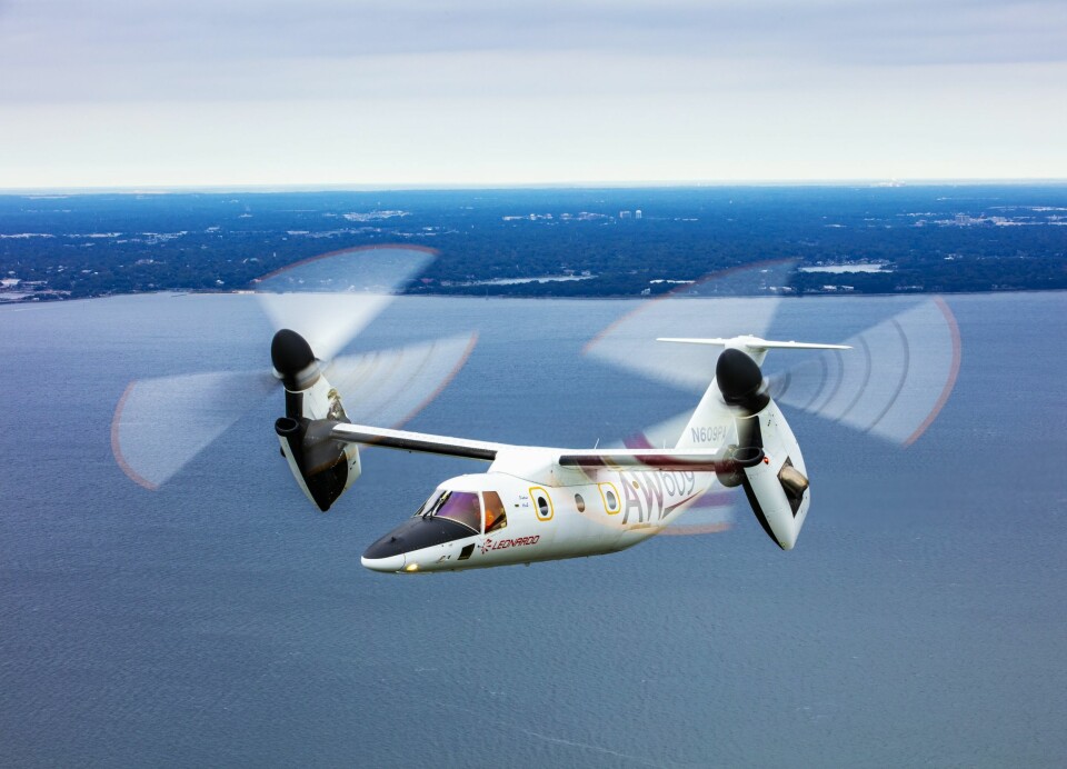 SIVIL VARIANT: AW609 TiltRotor er ventet å komme i tjeneste i år.