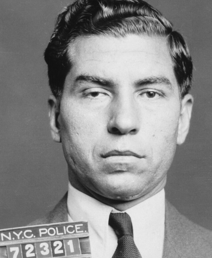 NOTORISK GJEST: Mafiasjefen Lucky Luciano bodde inkognito på Waldorf Astoria, helt til den dagen han i god gangsterstil måtte rømme i all hast fra politiet.