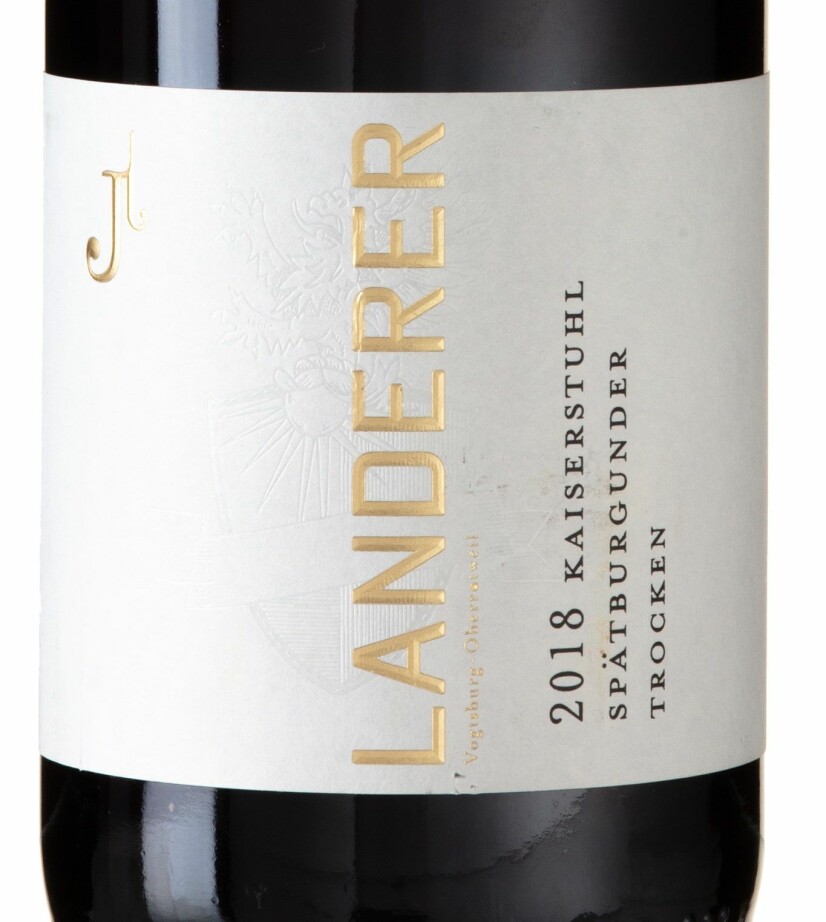 GODT KJØP: Landerer Kaiserstuhl Spätburgunder 2018.