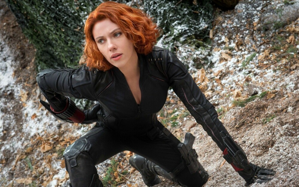 <b>SVART ENKE:</b> Scarlett Johansson som Black Widow. 