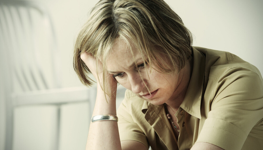 STRESS: Langvarig stress gir økt risiko for depresjon.