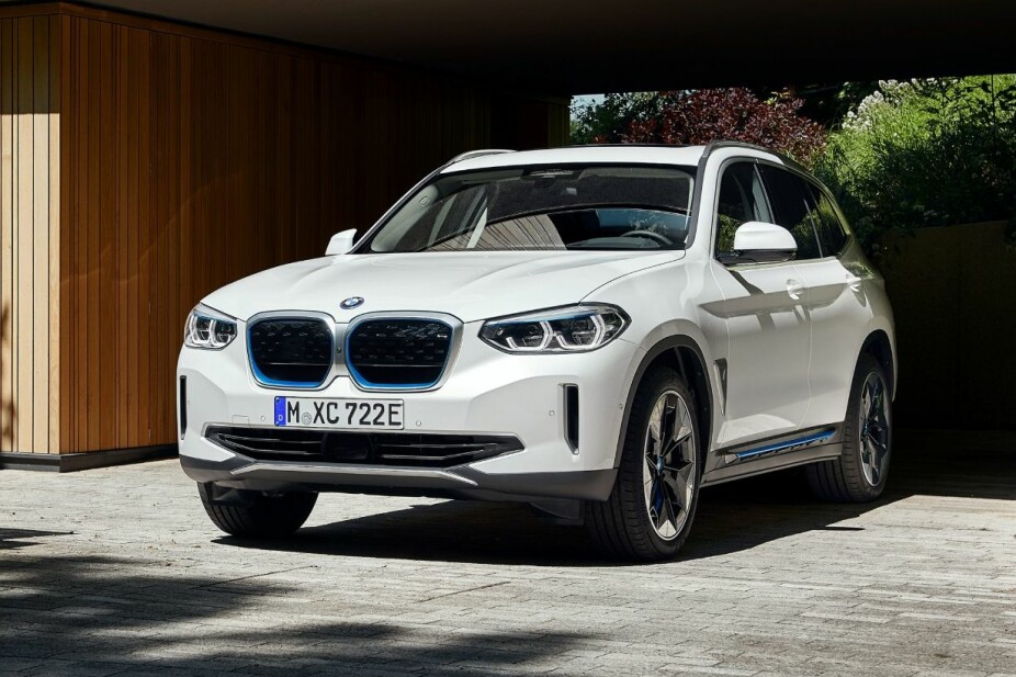 <b>KINA:</b> BMW iX3 skal produseres i Kina der bilen lanseres først. 