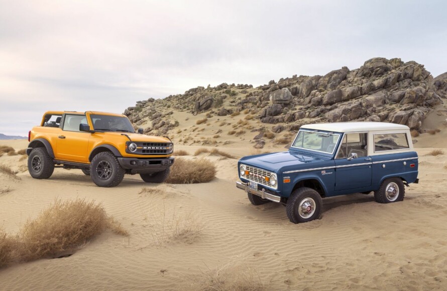 2021-MODELL: Nå gjør Bronco comeback.