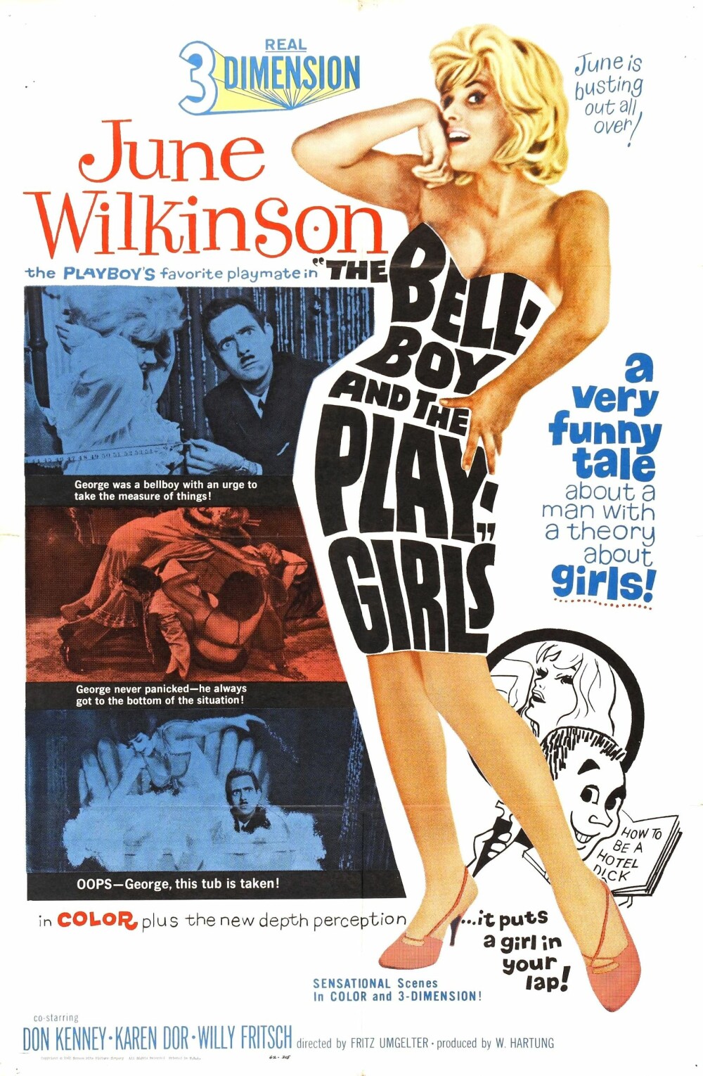 <b>B-FILMER:</b> Filmene <br/>gjorde ikke inntrykk, men det gjorde June Wilkinson.