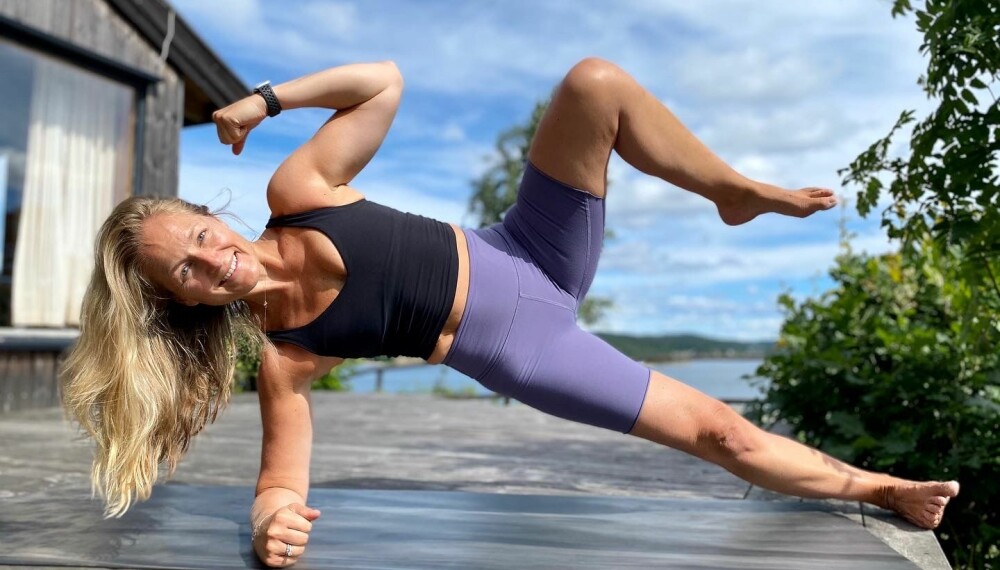 Hele kroppen: PT Annema Refsnes råder de som vil komme raskt i form igjen å fokusere på øvelser så styrker hele kroppen,
