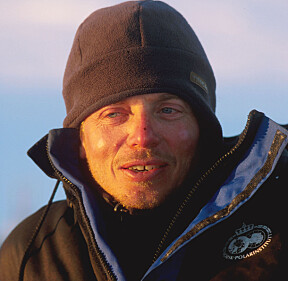 <b>ISMANN:</b> Ole Anders Nøst har doktorgrad i flytende is­bremmer. På Fimbul­isen hadde han 41 000 kvadrat­kilometer av det å boltre seg på.