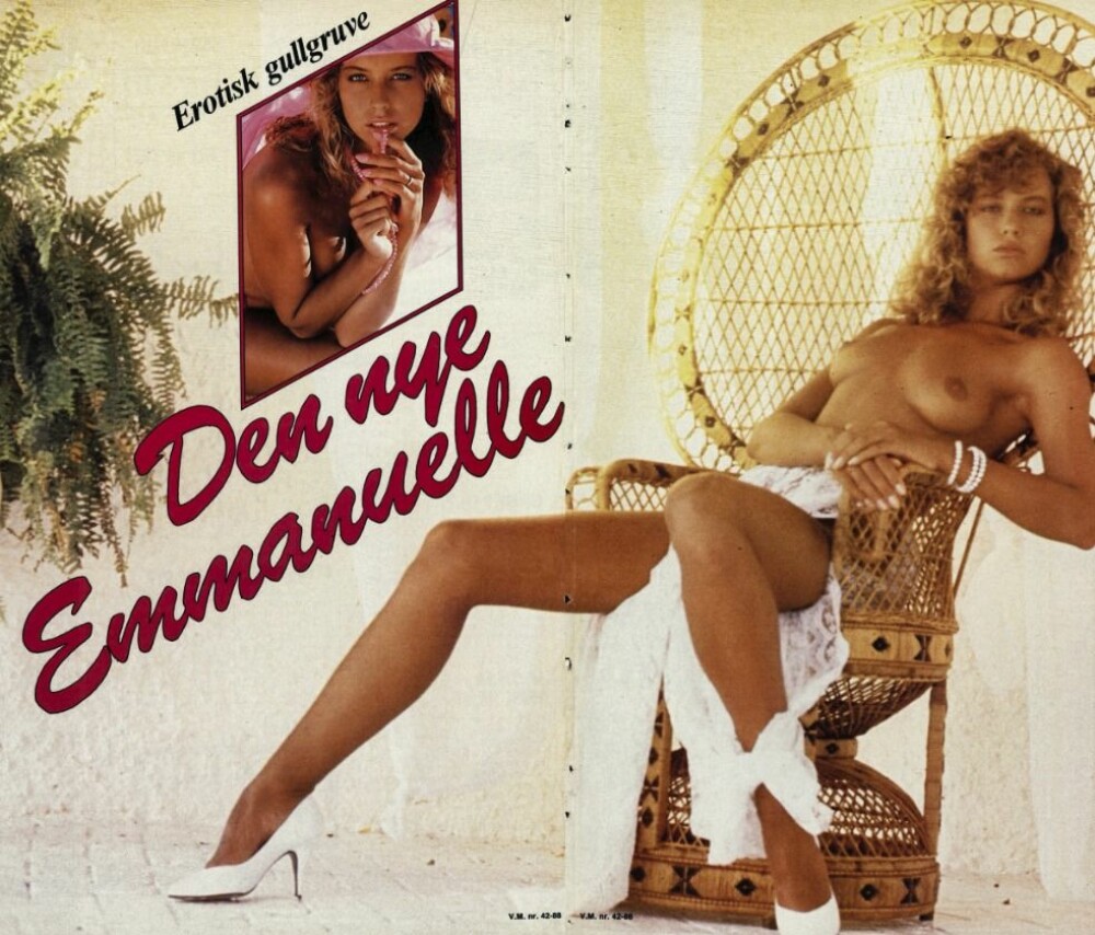 <b>EROTISK GULLGRUVE:</b> Natalie Huer tok over hovedrollen som Emmanuelle i 1988. Det var mat for Vi Menn, som også puttet henne på forsiden. 