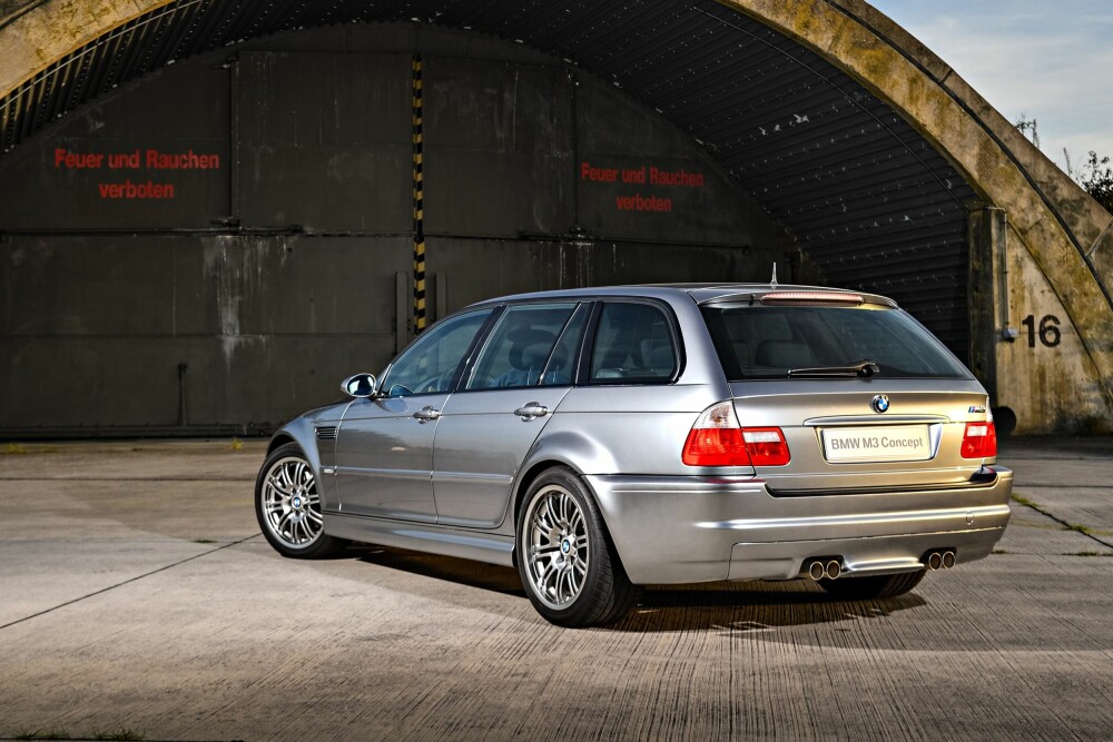 <b>2000:</b> BMW M3 Touring E46 prototype. Foto: Produsent