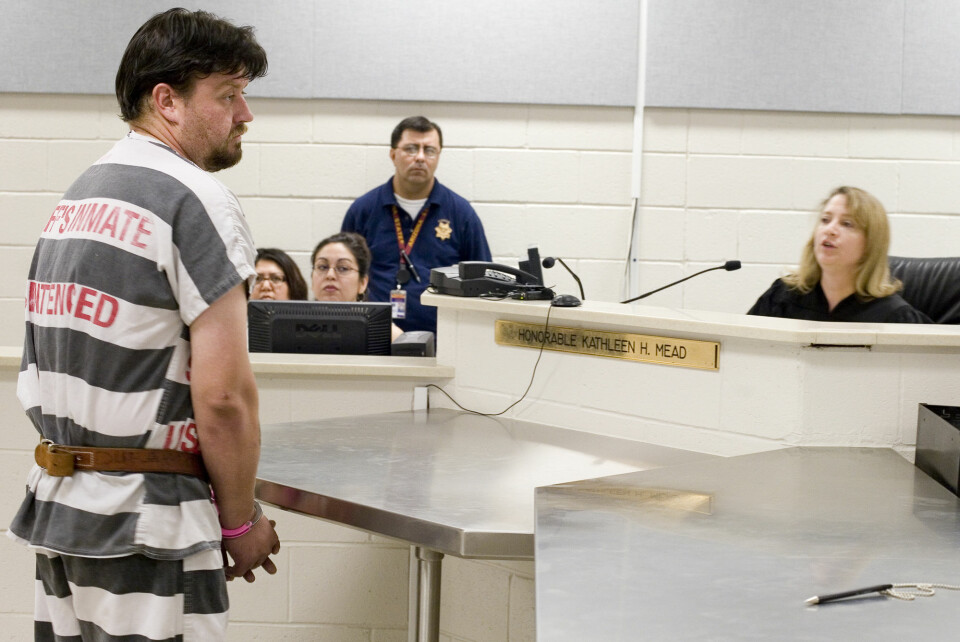 SISTE STOPP: Samuel Dieteman røpet i fylla at han var seriedraps-mannen politiet lette etter i Phoenix. Kort tid etter ble han og kameraten Dale Hausner pågrepet og fengslet.