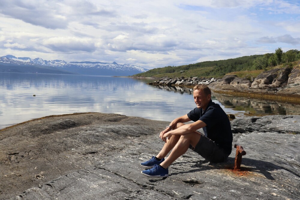 <b>LADER OPP:</b> Den nye forsvarssjefen Eirik Johan Kristoffersen lader opp hjemme i Bjerkvik i Nordland. 