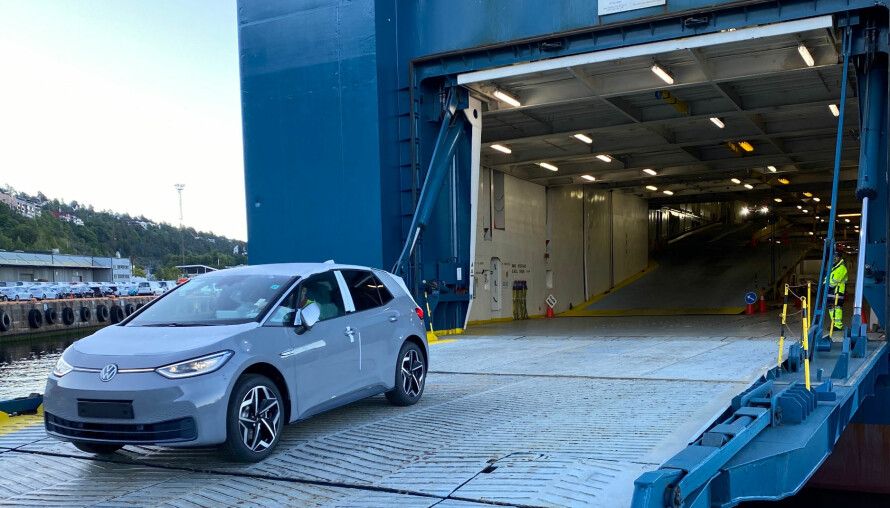 RULER UT: De første versjonene av ID.3 har ankommet Norge.